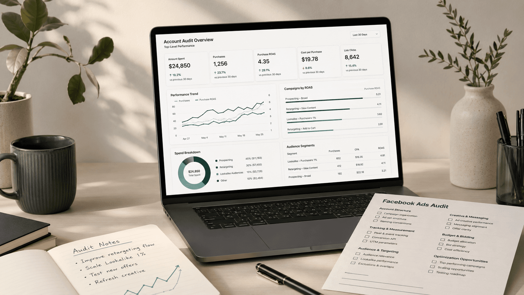 Facebook and Instagram Ads audit — Meta advertising consulting with Micah Sulik